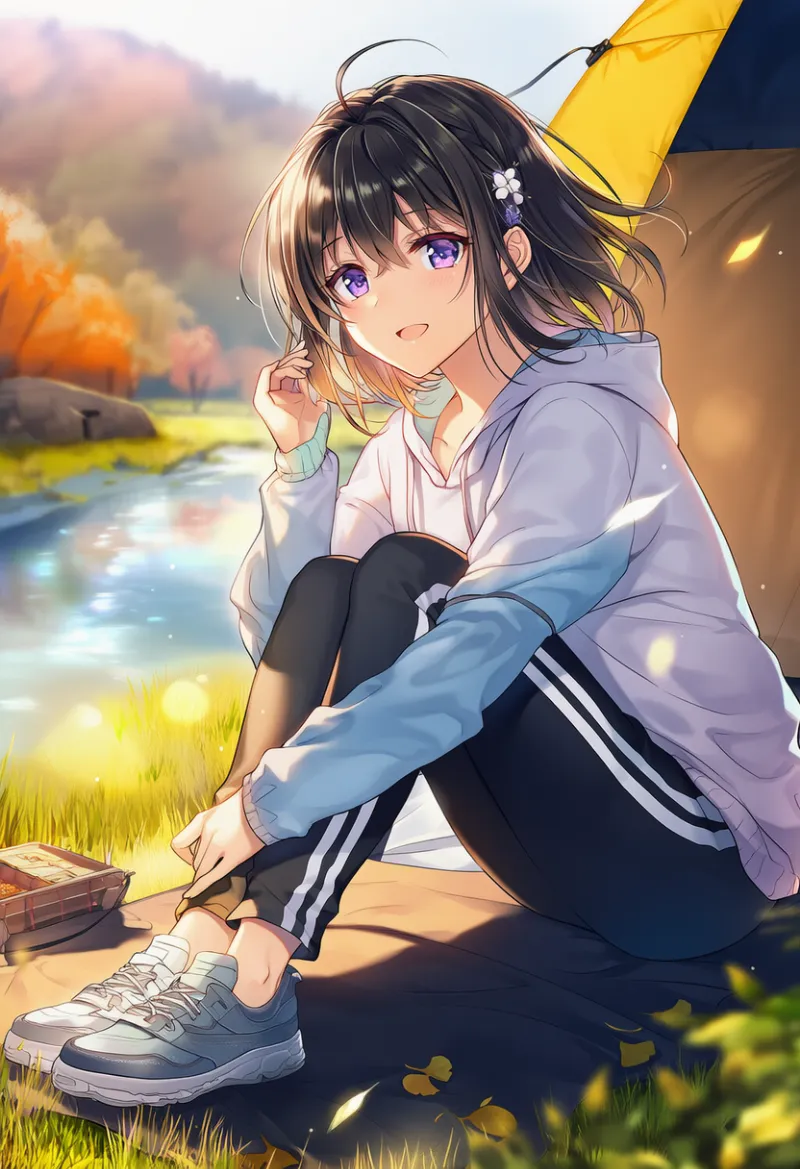 スウェットのAIイラスト｜プロンプト紹介