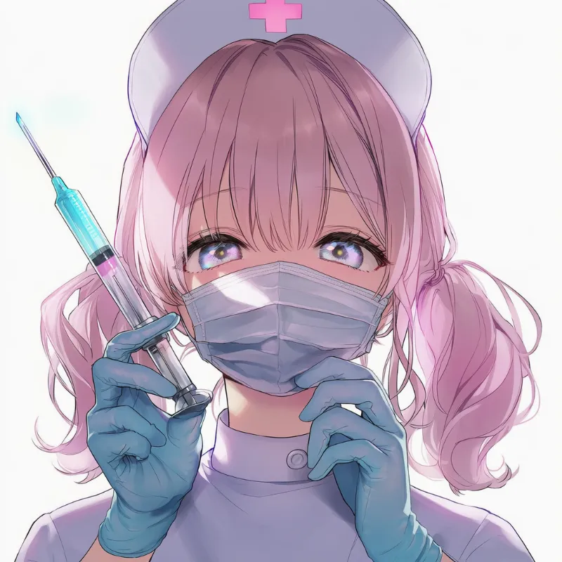 注射器のAIイラスト｜プロンプト紹介：syringe