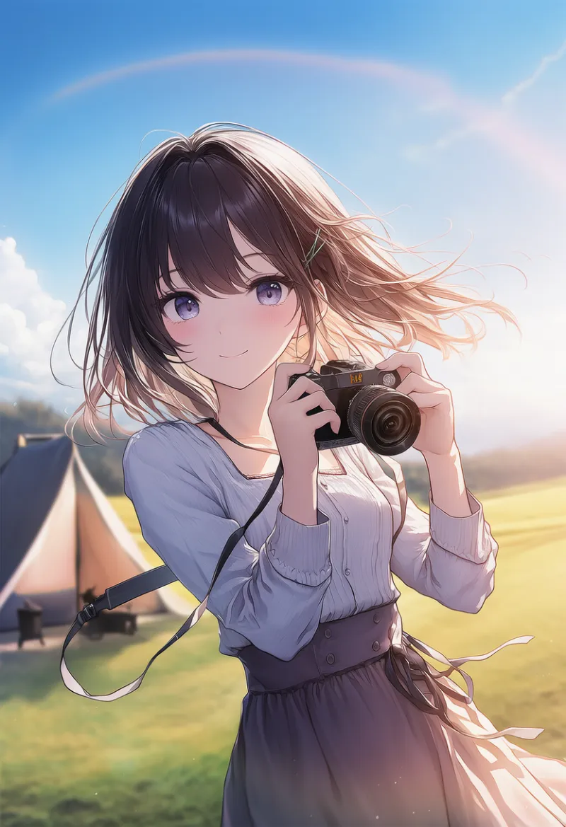 写真撮影のAIイラスト｜プロンプト紹介