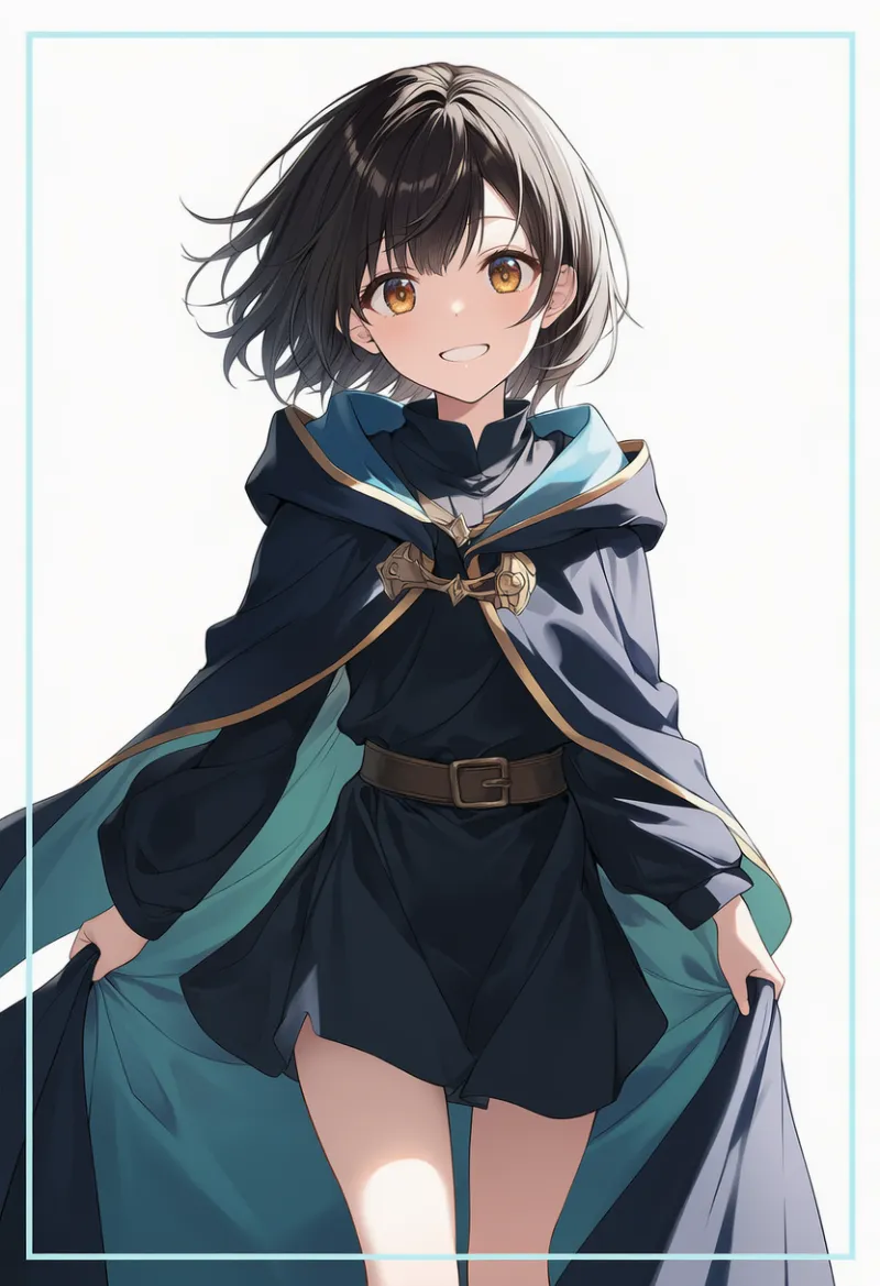 チュニック（ローブと重ね着）のAIイラスト｜プロンプト紹介