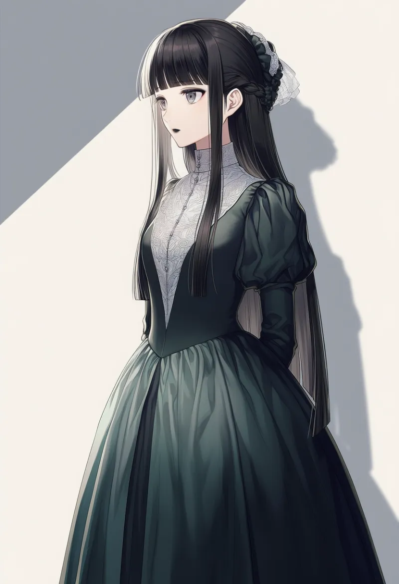 ヴィクトリア朝の服のAIイラスト|プロンプト紹介