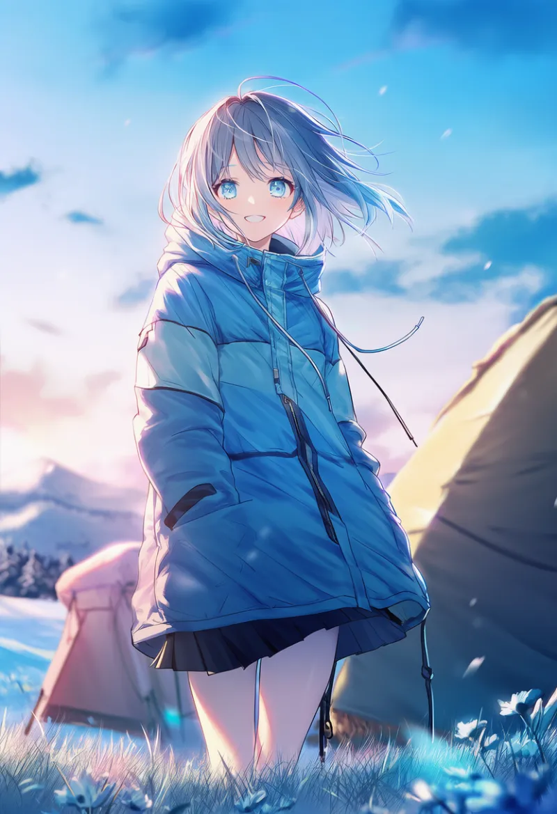 ウィンドブレーカーのAIイラスト｜プロンプト紹介