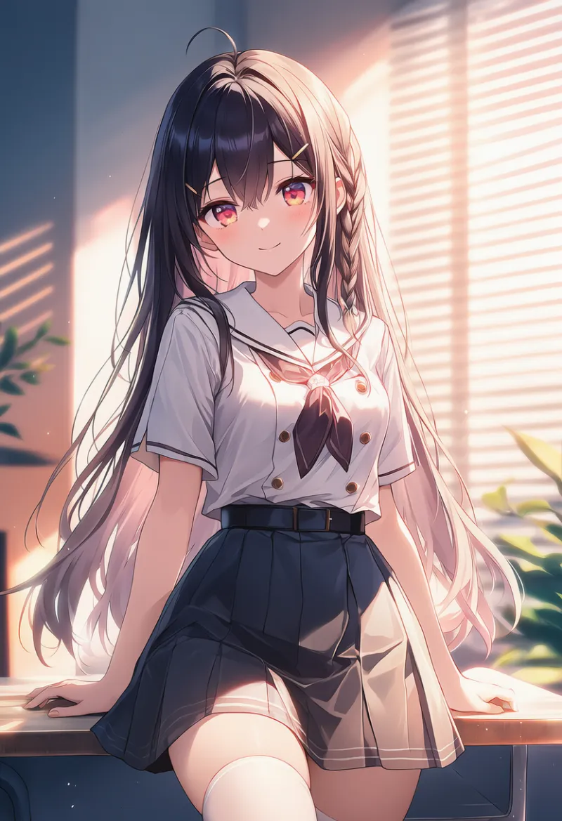 ブラインド（窓の覆い）のAIイラスト