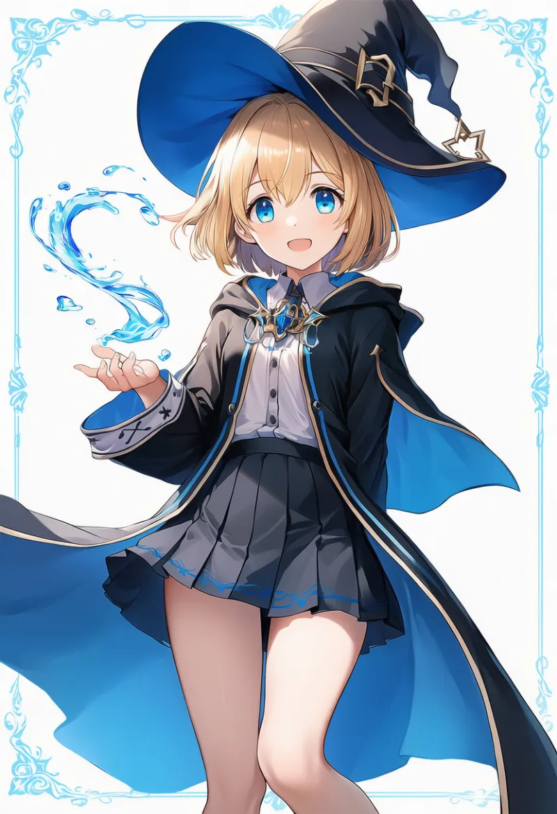 魔法使い（魔術師）のローブのプロンプト：wizard robe｜AIイラスト