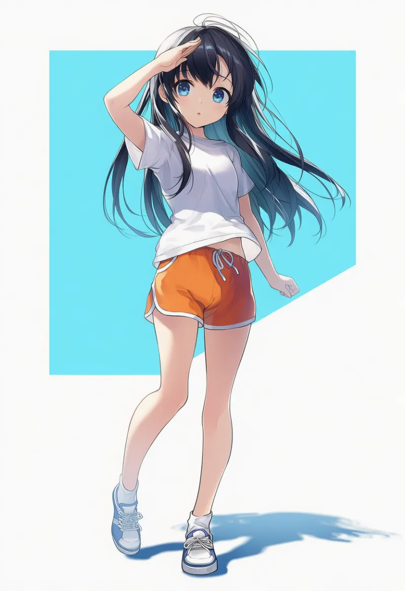 若い・幼い女の子を再現したAIイラスト|プロンプト:young girl