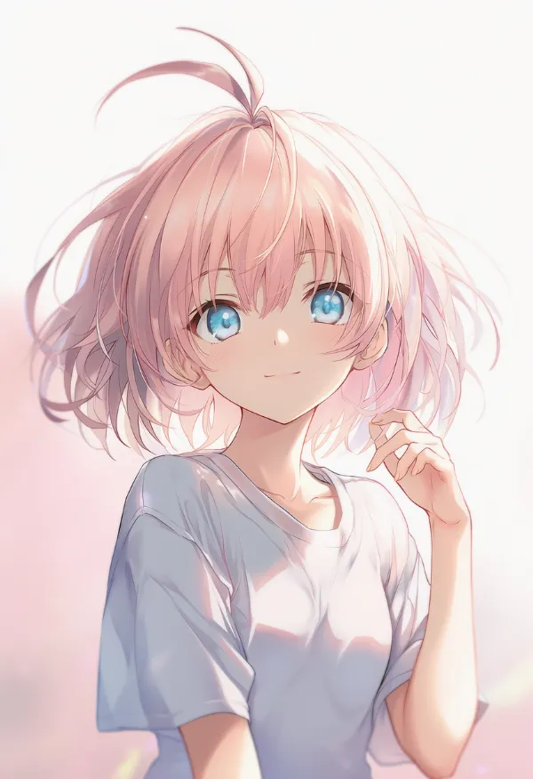 アンテナ髪のAIイラスト｜特殊な髪型プロンプト紹介