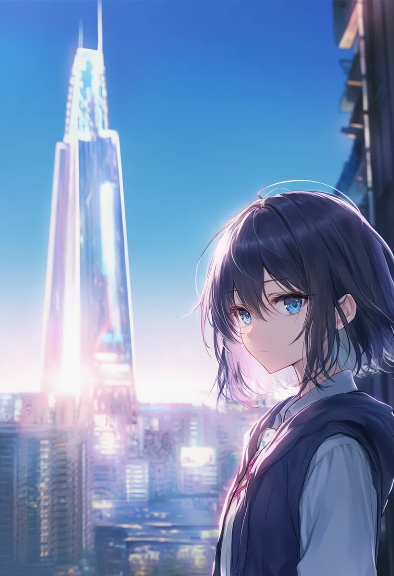 都市の建築物・建造物のAIイラスト（都市景観）