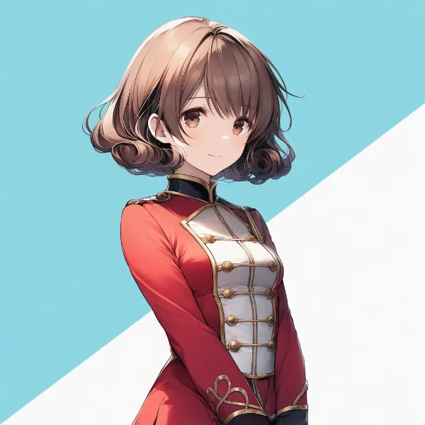 マーチングバンド衣装のAIイラスト｜プロンプト紹介：band uniform