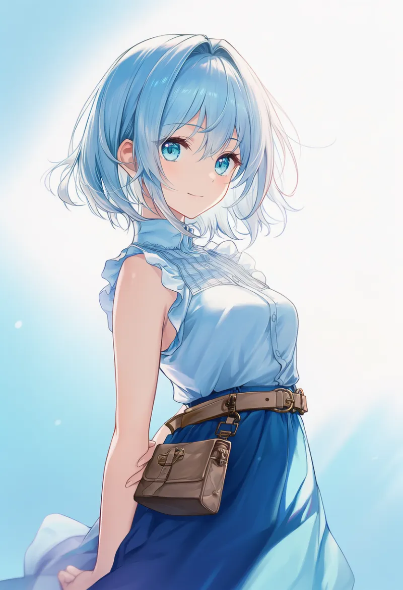 ベルトバッグのAIイラスト|プロンプト紹介