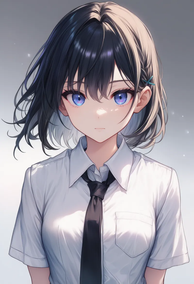 黒ネクタイ（看守の服）のAIイラスト