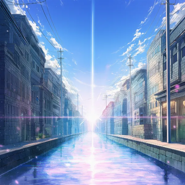 運河のAIイラスト｜プロンプト紹介