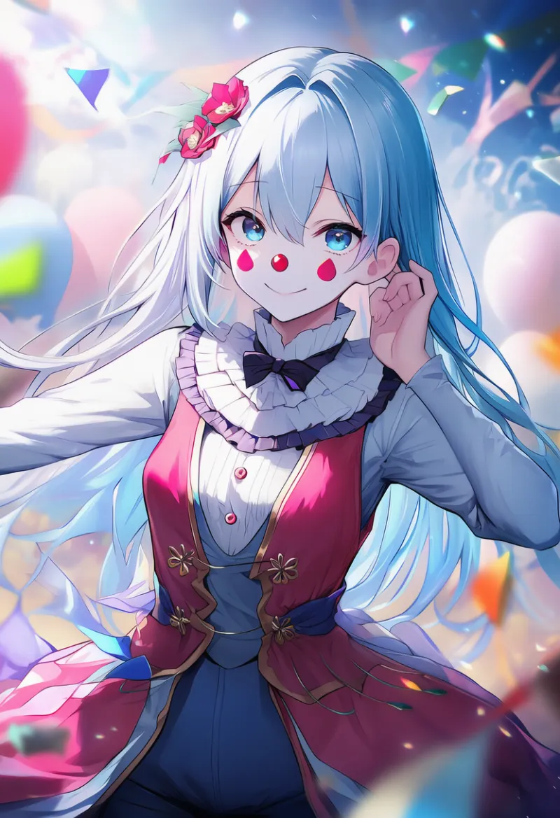 サーカスのAIイラスト（ピエロ用）｜プロンプト紹介