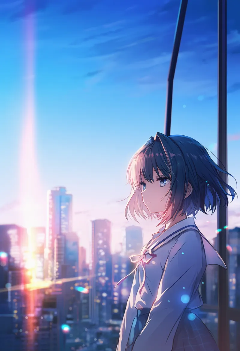 都市・都会を再現したAIイラスト