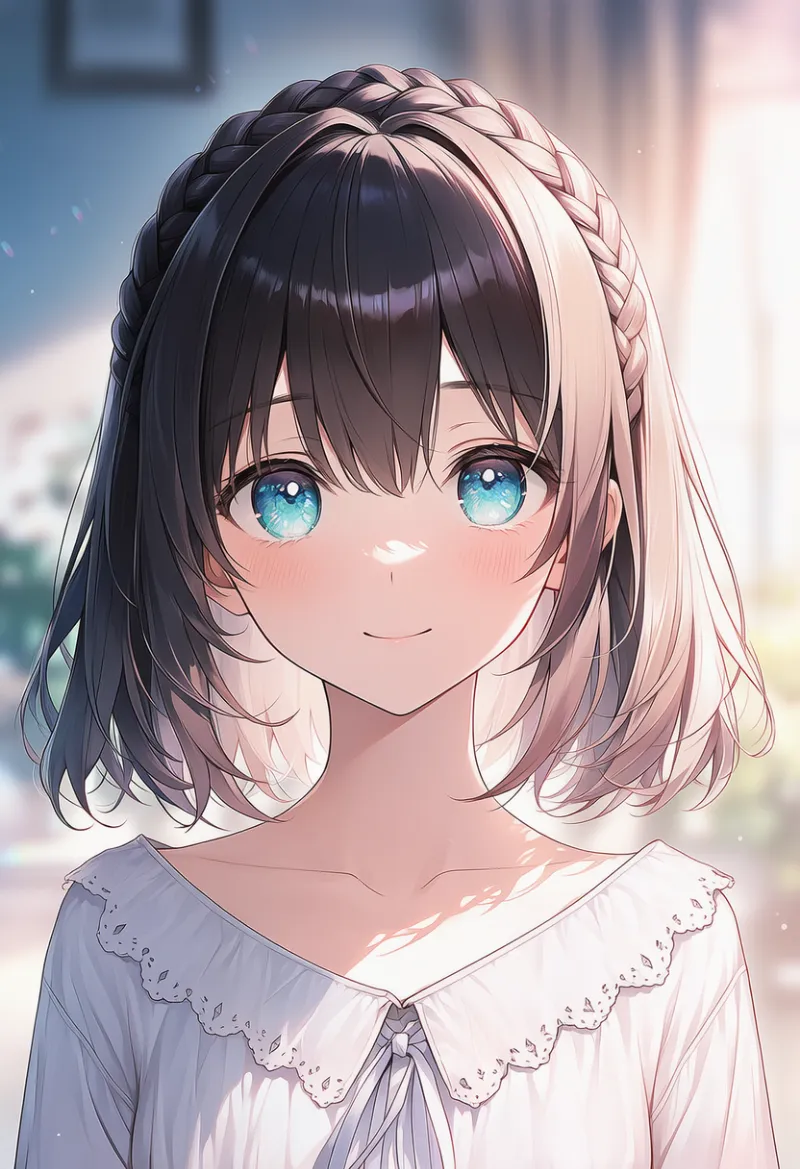 クラウンブレイドのAIイラスト｜特殊な髪型プロンプト紹介