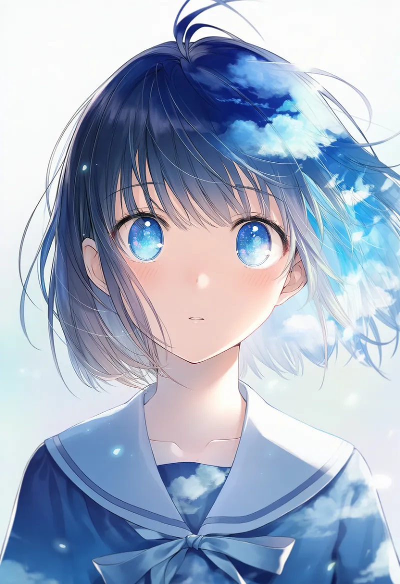 多重露光のエフェクトを再現したAIイラスト｜プロンプト紹介