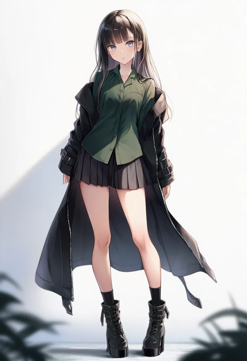 可愛い印象の服を再現したAIイラスト（参考用イラスト）