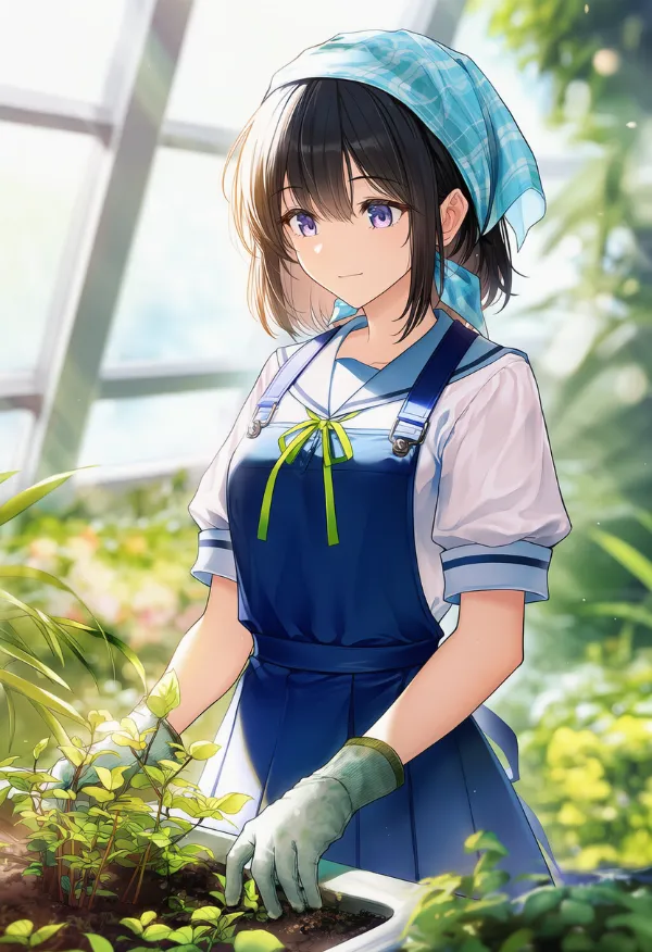 温室（ガーデニング）のAIイラスト｜プロンプト紹介