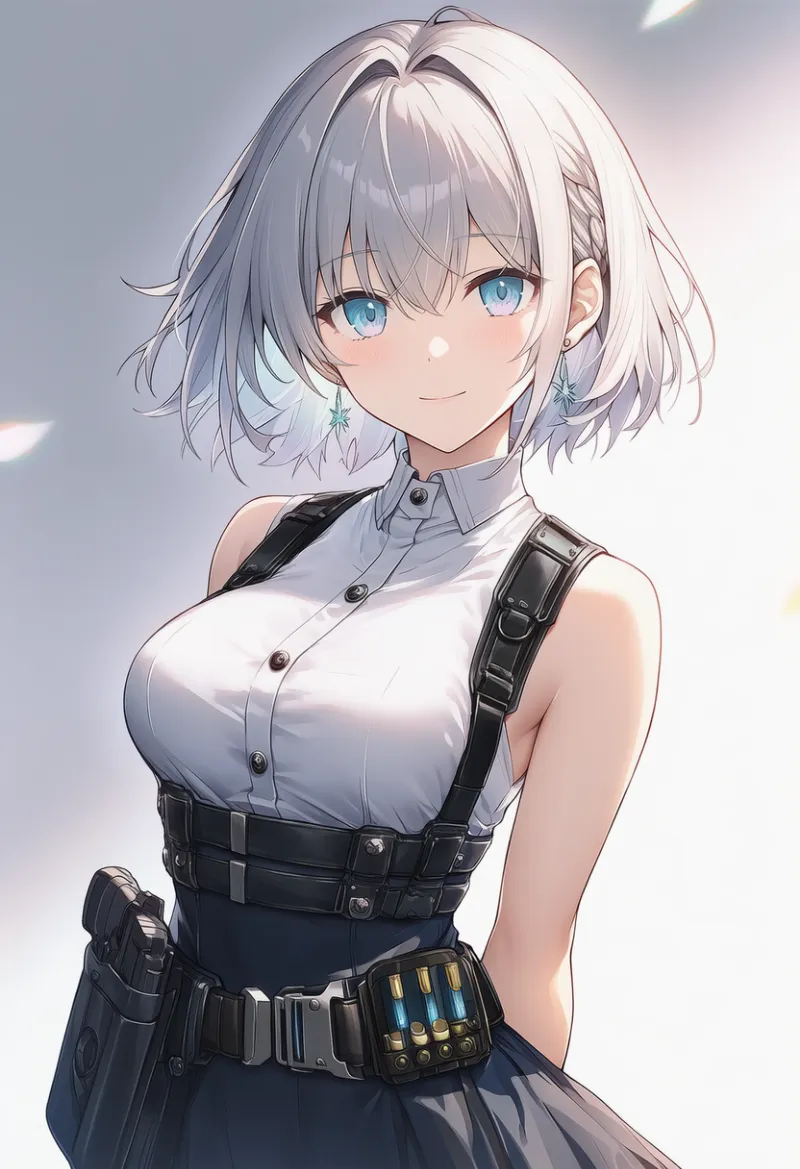 ガンベルトのAIイラスト|プロンプト紹介