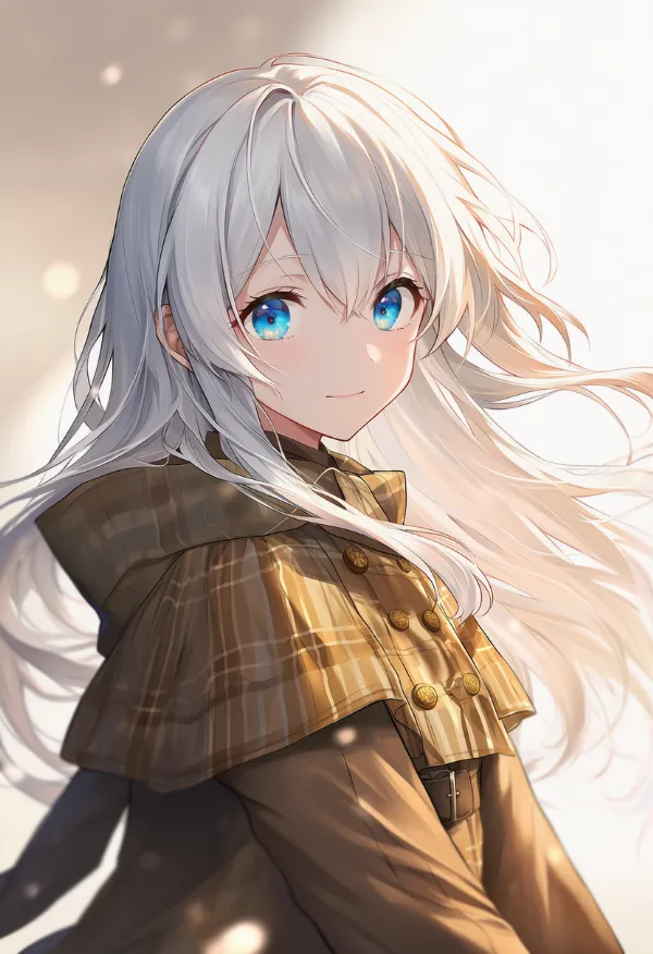インバネスコートのAIイラスト｜プロンプト紹介