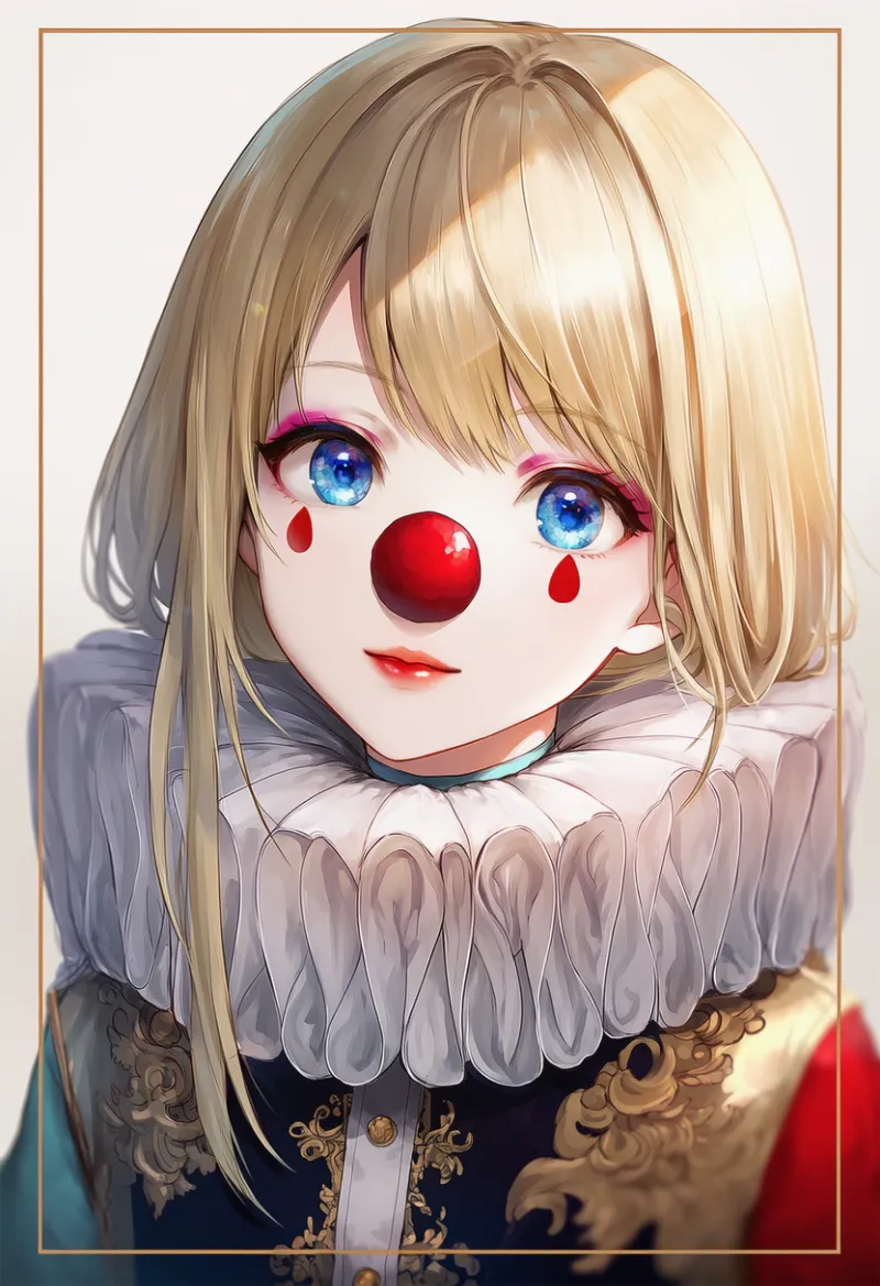 フリル付きの首輪のAIイラスト｜プロンプト紹介