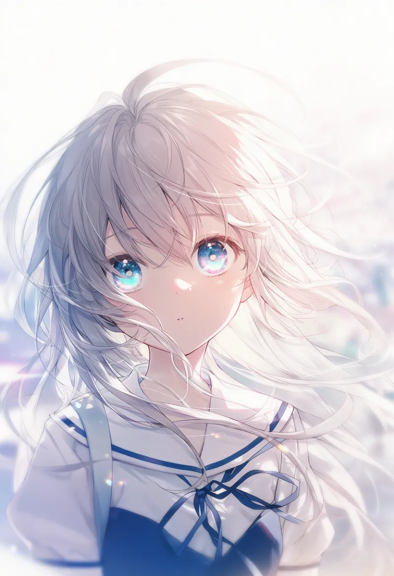 露出オーバーのエフェクトを再現したAIイラスト｜プロンプト紹介