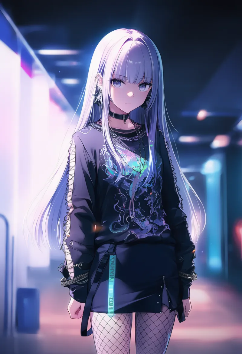 レイバーファッションのAIイラスト（かっこいい服）｜プロンプト紹介