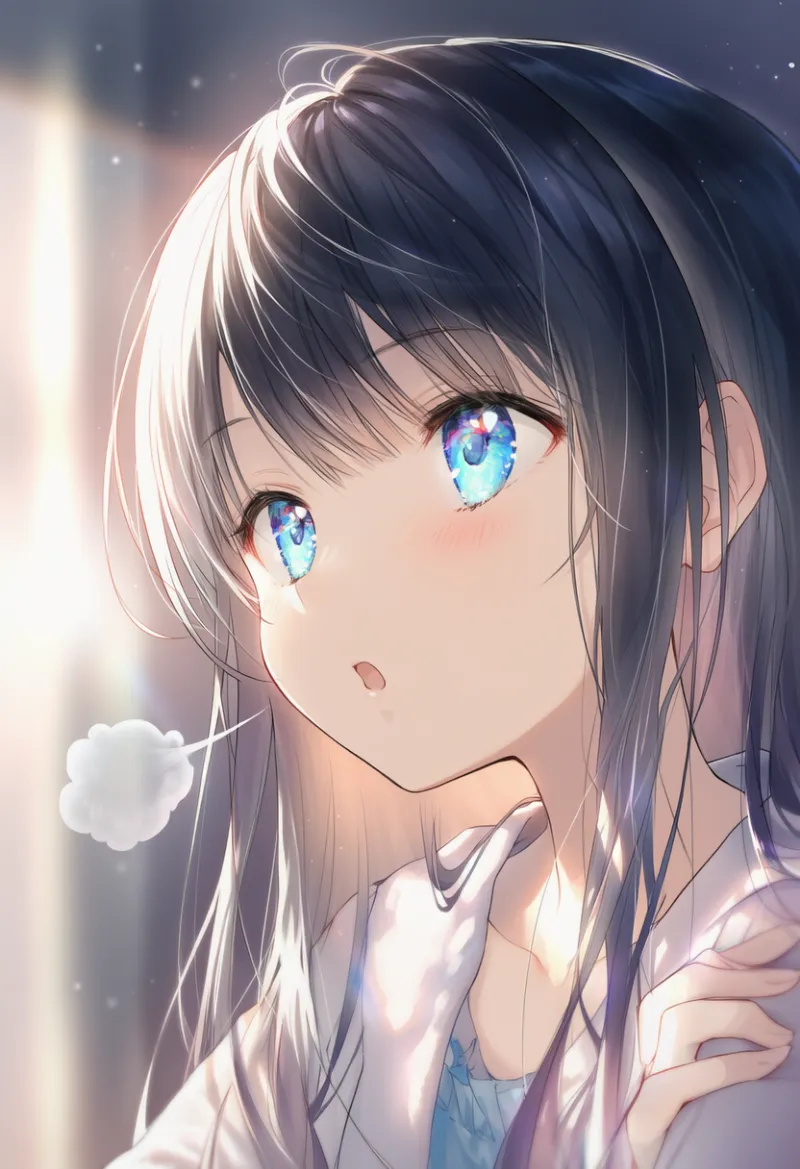 ため息のAIイラスト｜プロンプト紹介