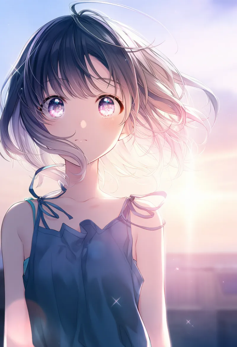 キラキラエフェクトを再現したAIイラスト｜プロンプト紹介