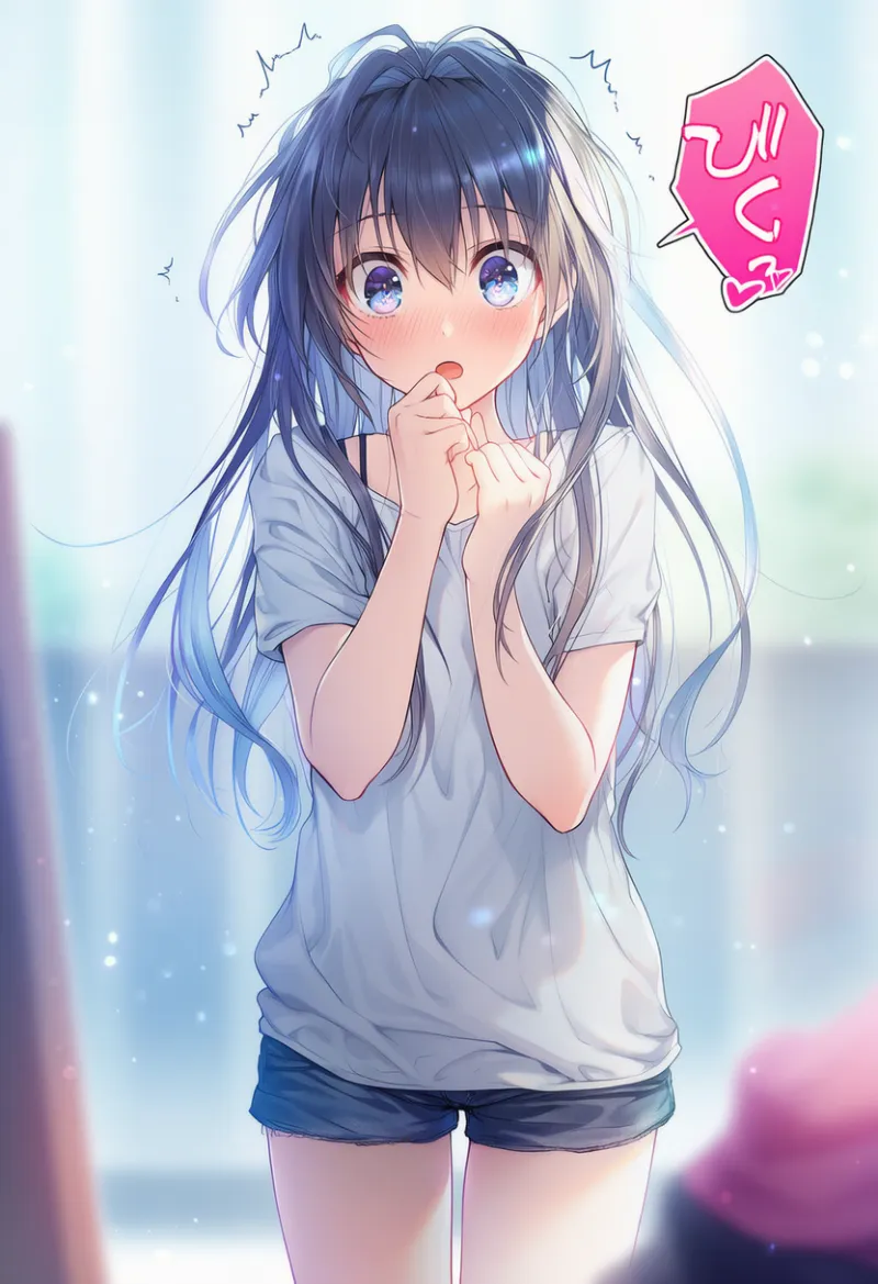 吹き出し付きのサウンドエフェクトを再現したAIイラスト｜プロンプト紹介
