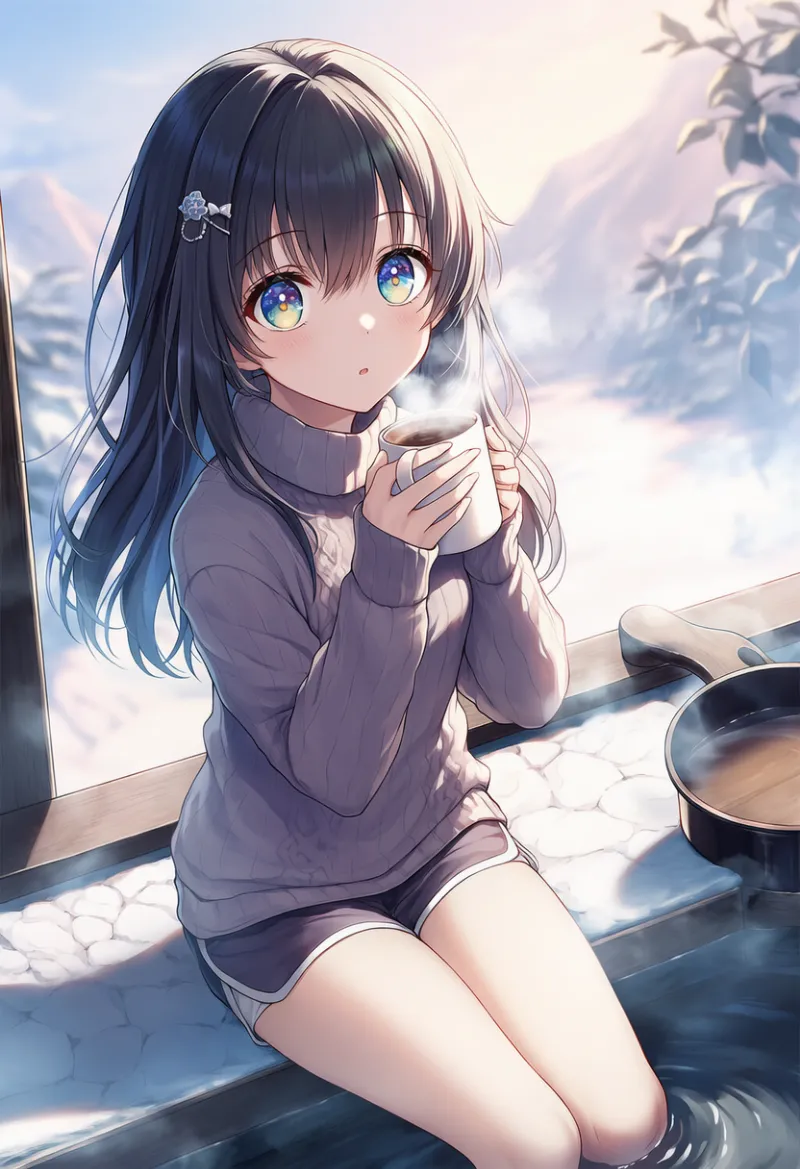 蒸気のエフェクトを再現したAIイラスト｜プロンプト紹介