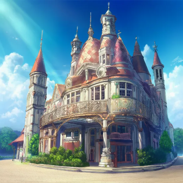 劇場のAIイラスト｜プロンプト紹介