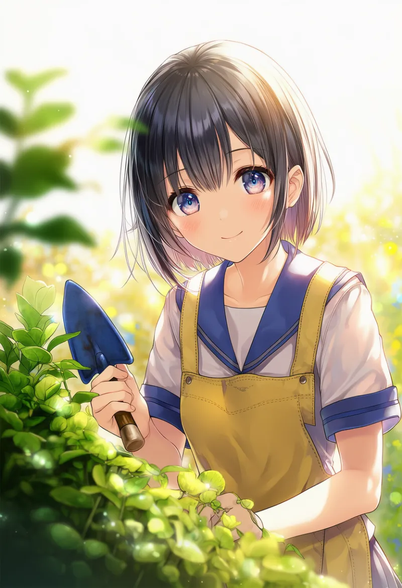 移植ごてのAIイラスト（ガーデニング）｜プロンプト紹介