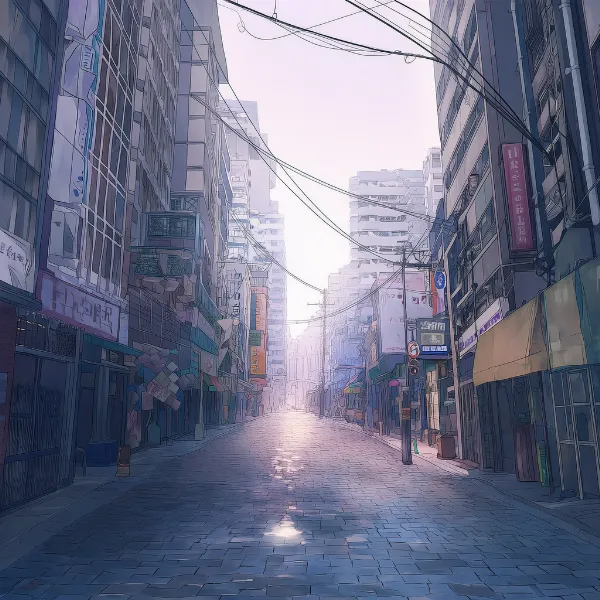 都市空間のAIイラスト｜プロンプト紹介