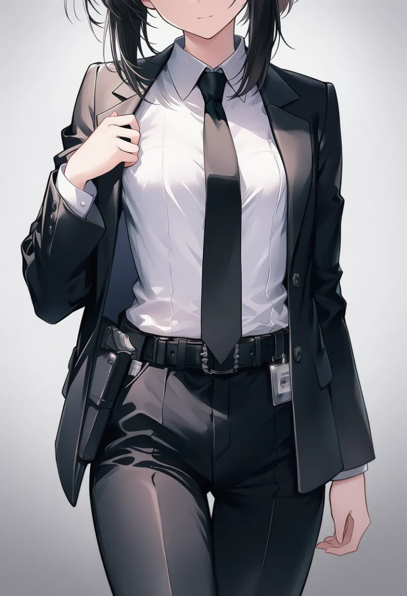 ホルスター（腰）（看守の服）のAIイラスト