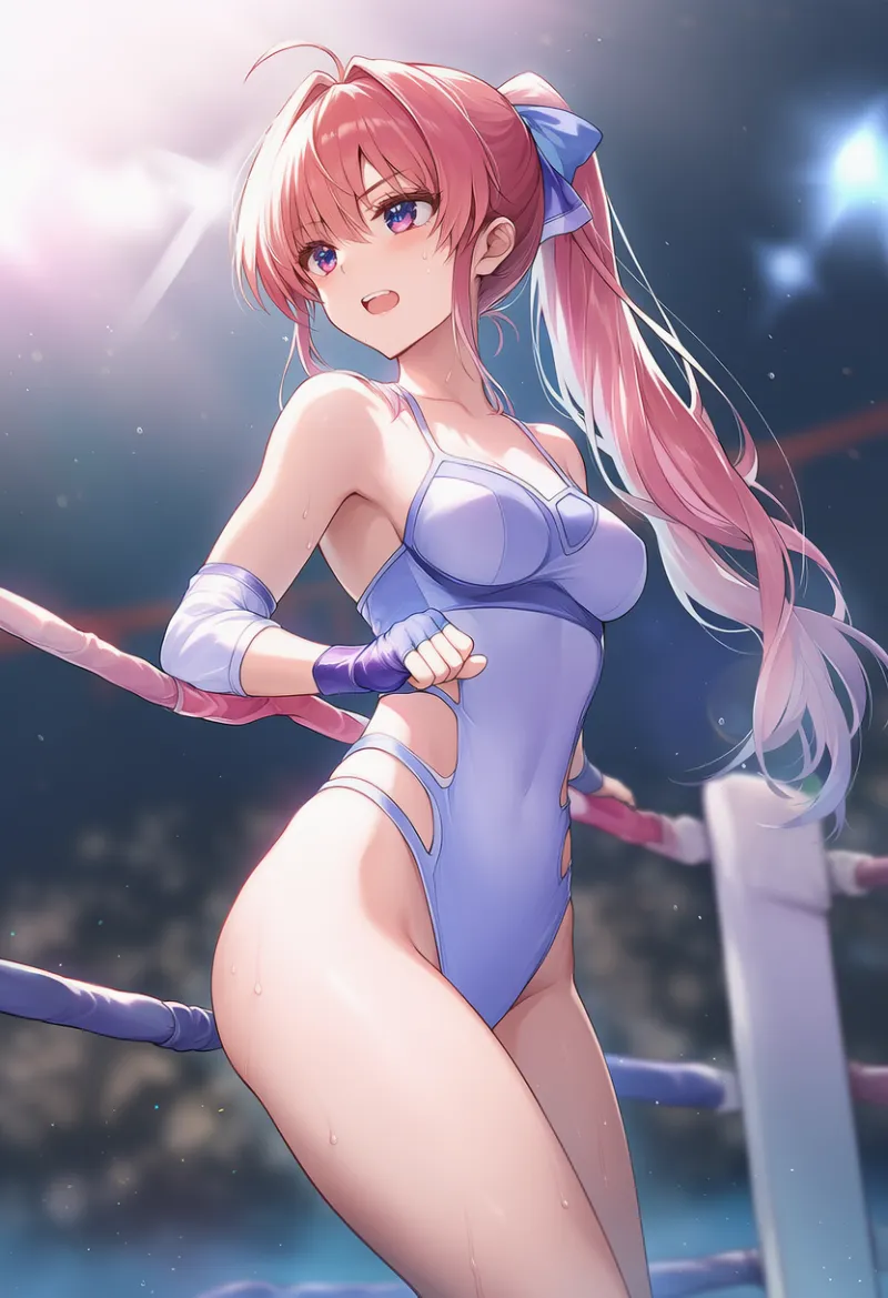 レオタード（プロレス衣装）のAIイラスト｜プロンプト紹介