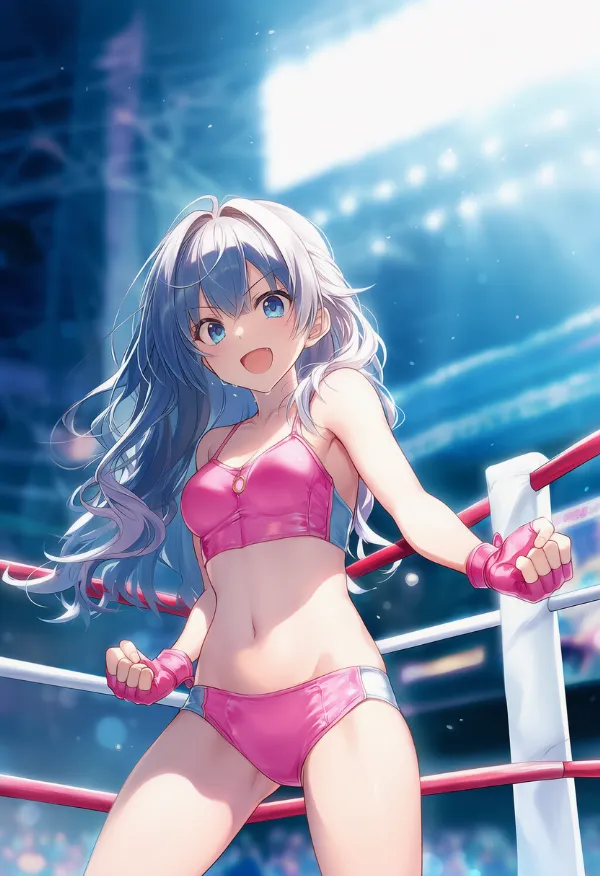 プロレス用コスチュームのAIイラスト｜プロンプト：wrestling outfit