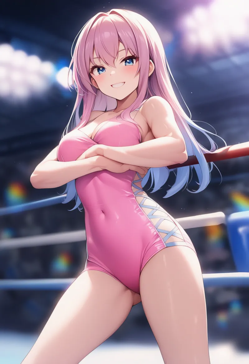 シングレット（プロレス衣装）のAIイラスト｜プロンプト紹介