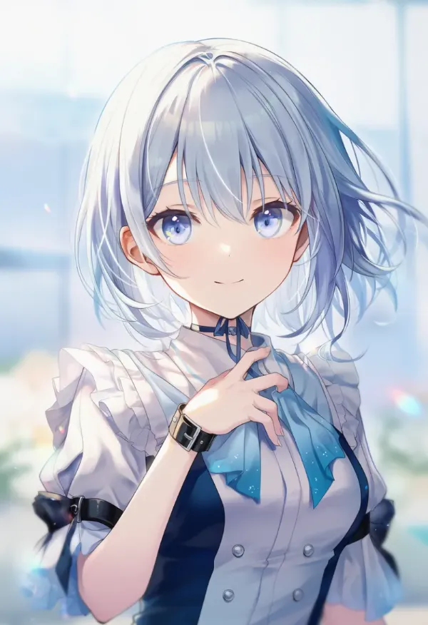 手首に巻いたベルトのAIイラスト|プロンプト紹介