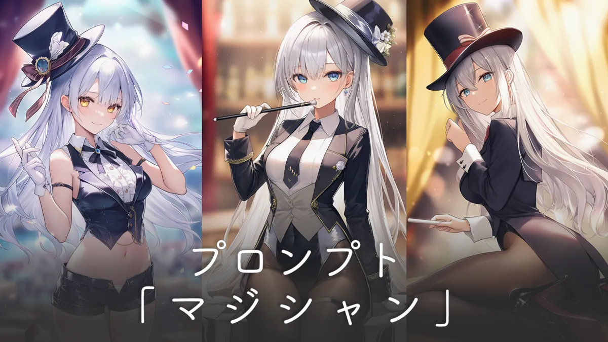 マジシャン・手品（マジック）のプロンプト集【NovelAI】