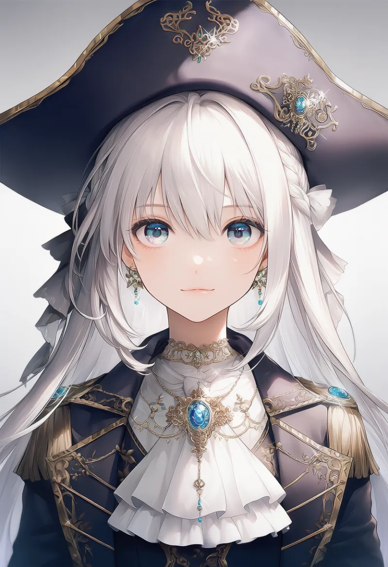 アスコットのAIイラスト（海賊の衣装）