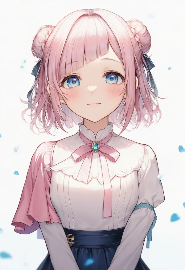 袖が左右非対称な服のAIイラスト｜プロンプト紹介用