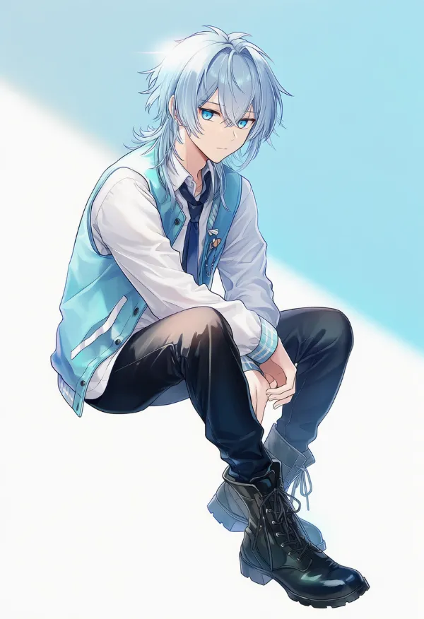 ブーツ（男性の服）のAIイラスト｜プロンプト紹介