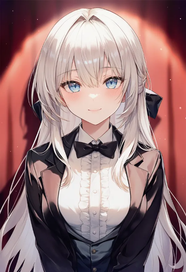蝶ネクタイのAIイラスト｜プロンプト紹介：bowtie