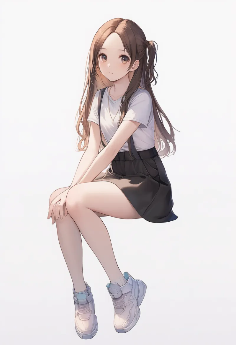 普通の日常着のAIイラスト｜プロンプト：casual