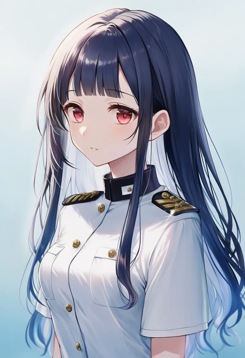 襟章をつけた水兵の服のAIイラスト｜プロンプト紹介