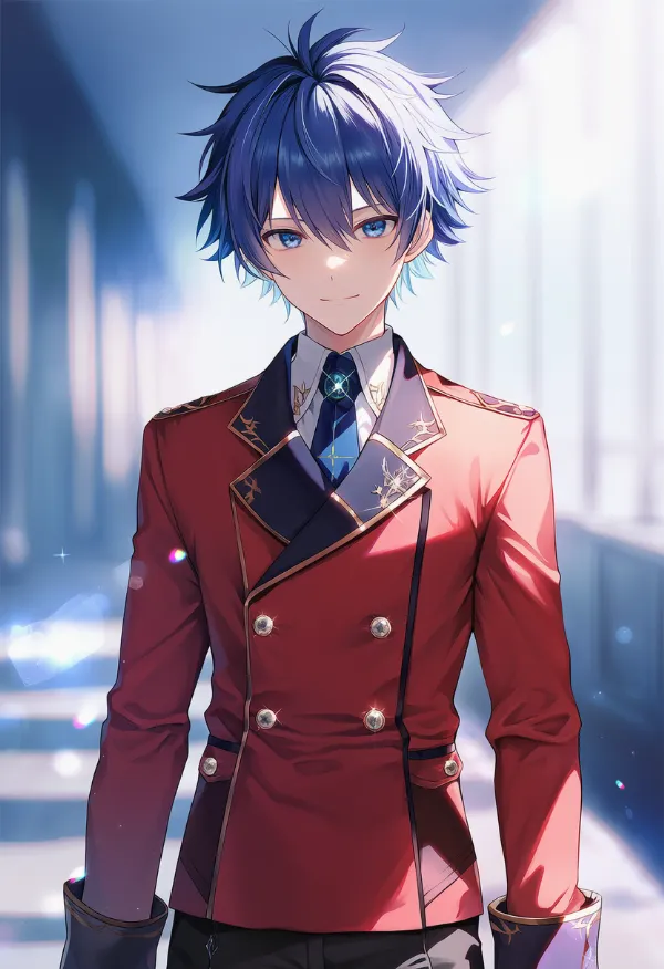 ダブルブレスト（男性の服）のAIイラスト｜プロンプト紹介