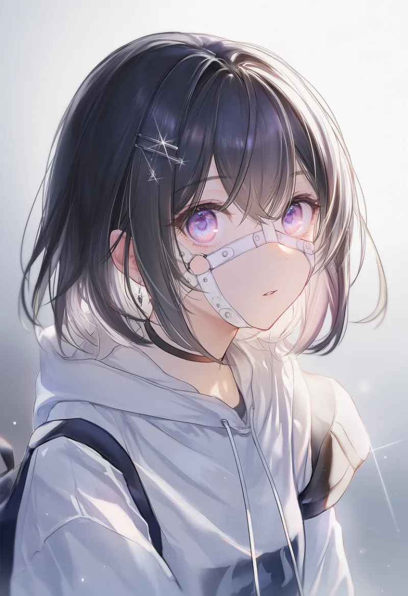 フェイスハーネスのAIイラスト｜プロンプト紹介