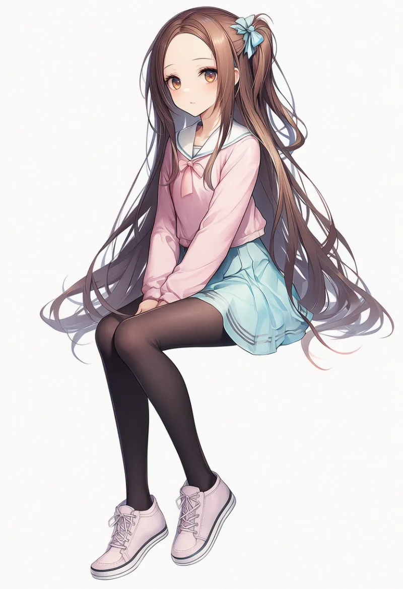 フレンチガーリー系の服のAIイラスト
