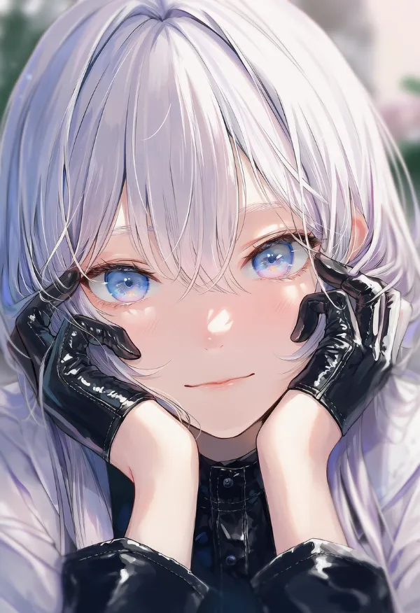 ハーフグローブ（レザー）のAIイラスト｜プロンプト紹介