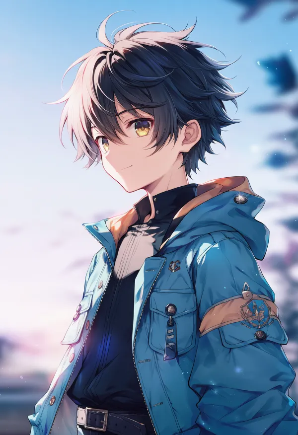 ジャケット（男性の服）のAIイラスト｜プロンプト紹介